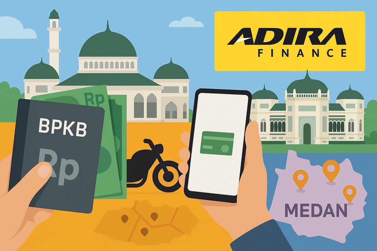 Gadai BPKB Motor Medan Solusi Dana Cepat dari Adira Finance